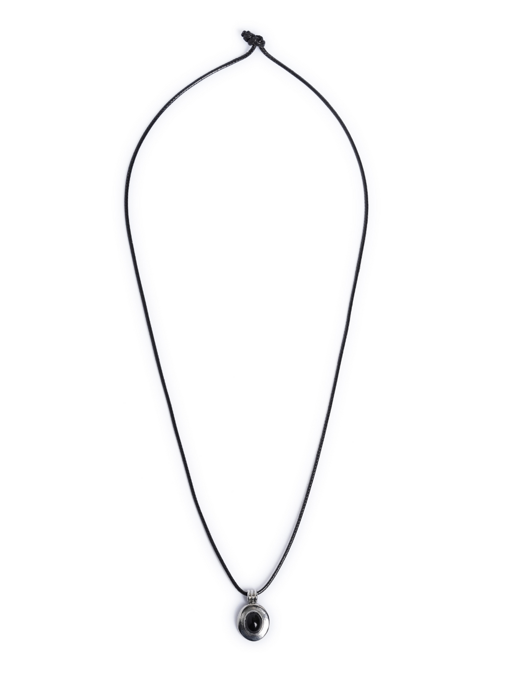 Ciondolo Orbita Nera con Cordoncino
