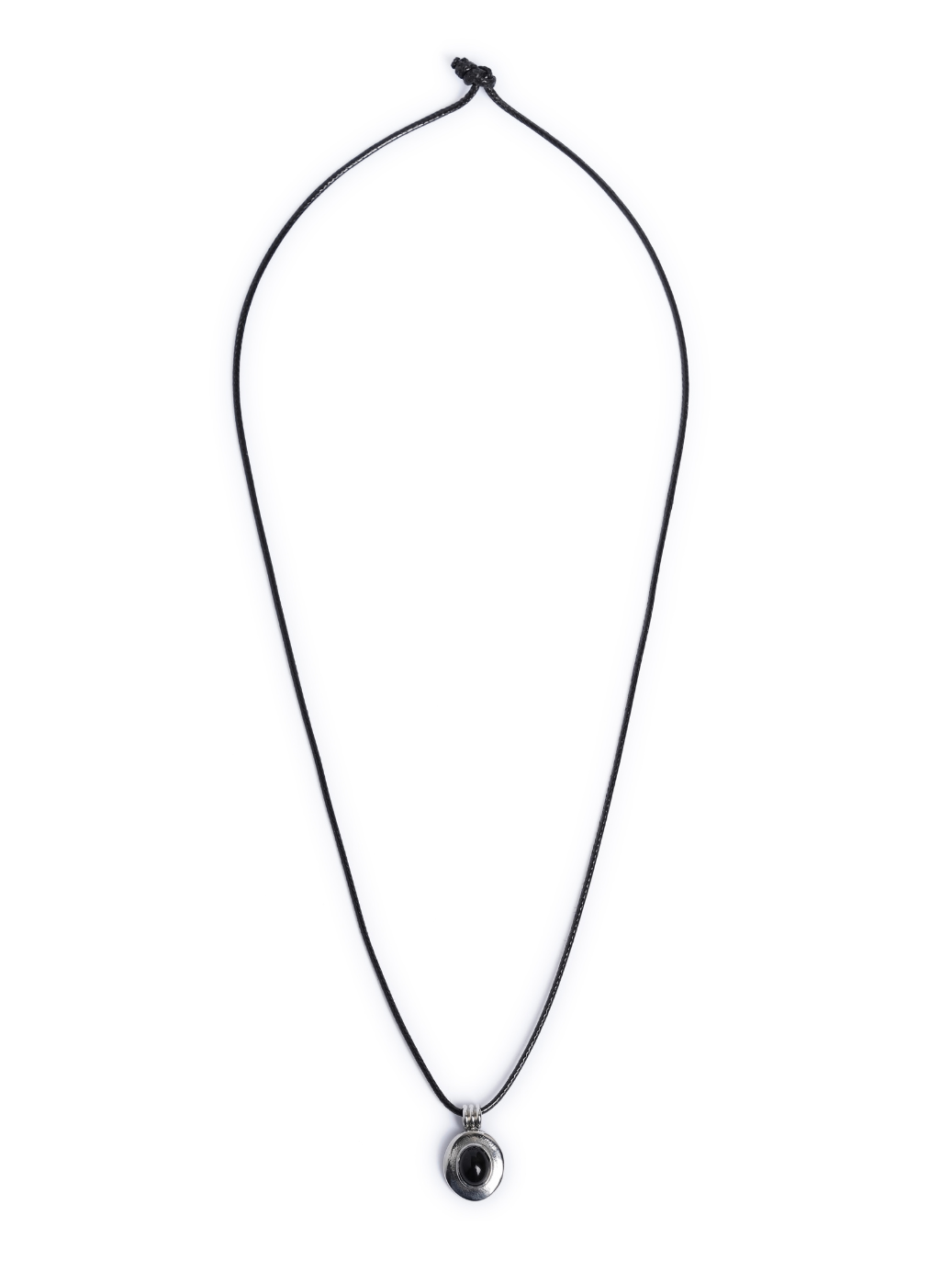 Ciondolo Orbita Nera con Cordoncino
