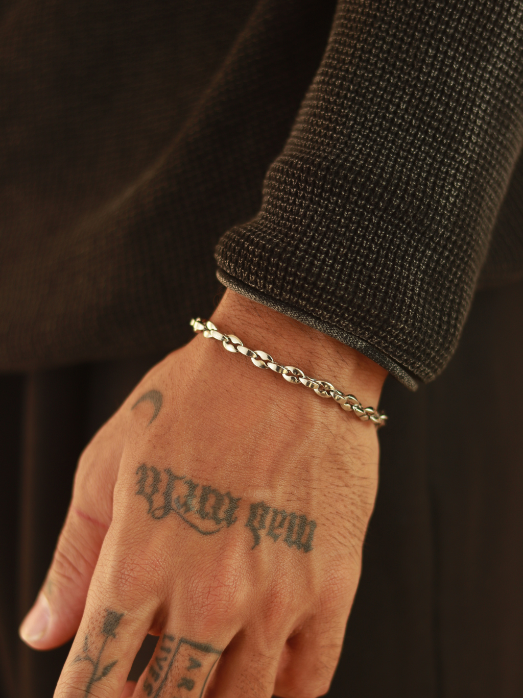 Braccialetto con chicchi di caffè