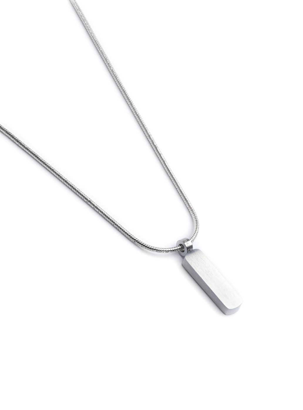 Ciondolo a barra elegante con catena