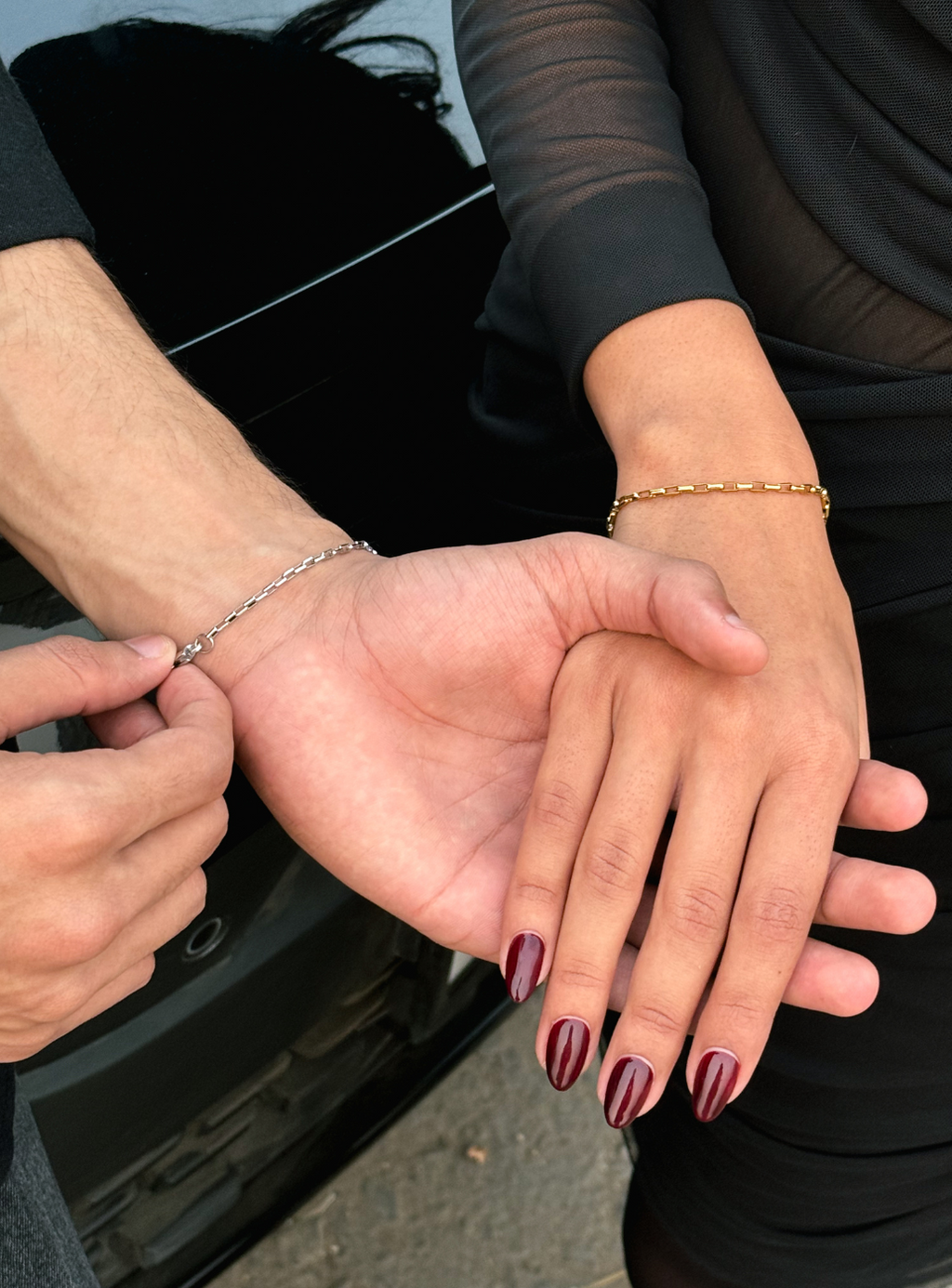 Combinazione di braccialetti a blocchi