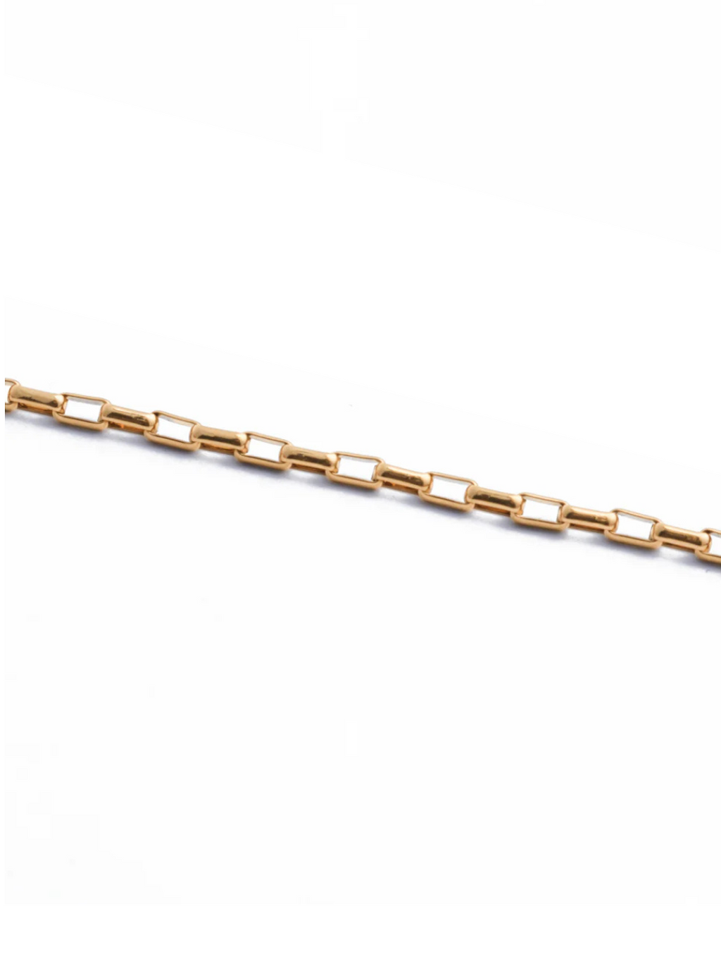 Bracciale a catena micro block (dorato)