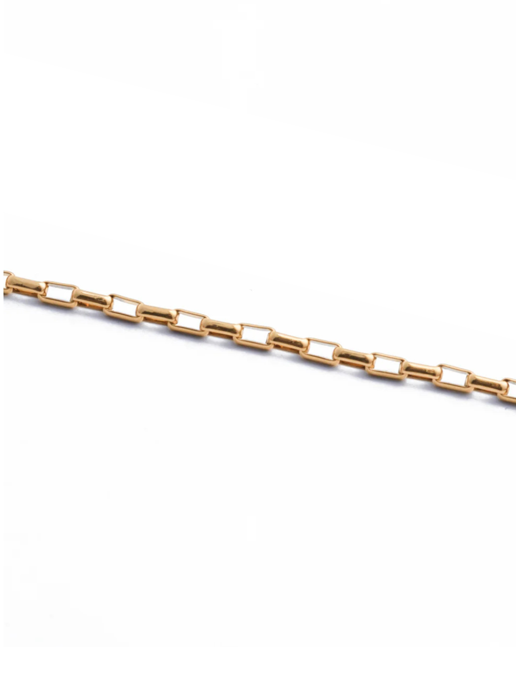 Bracciale a catena micro block (dorato)