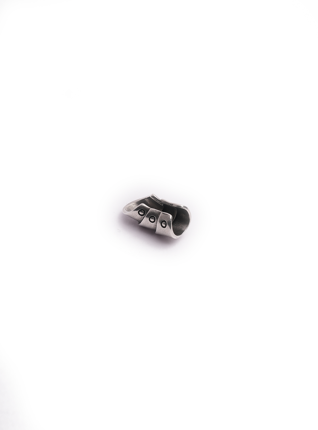 Bracciale croissant in argento 