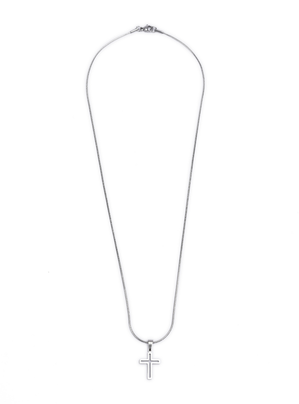 Ciondolo a croce sagomata