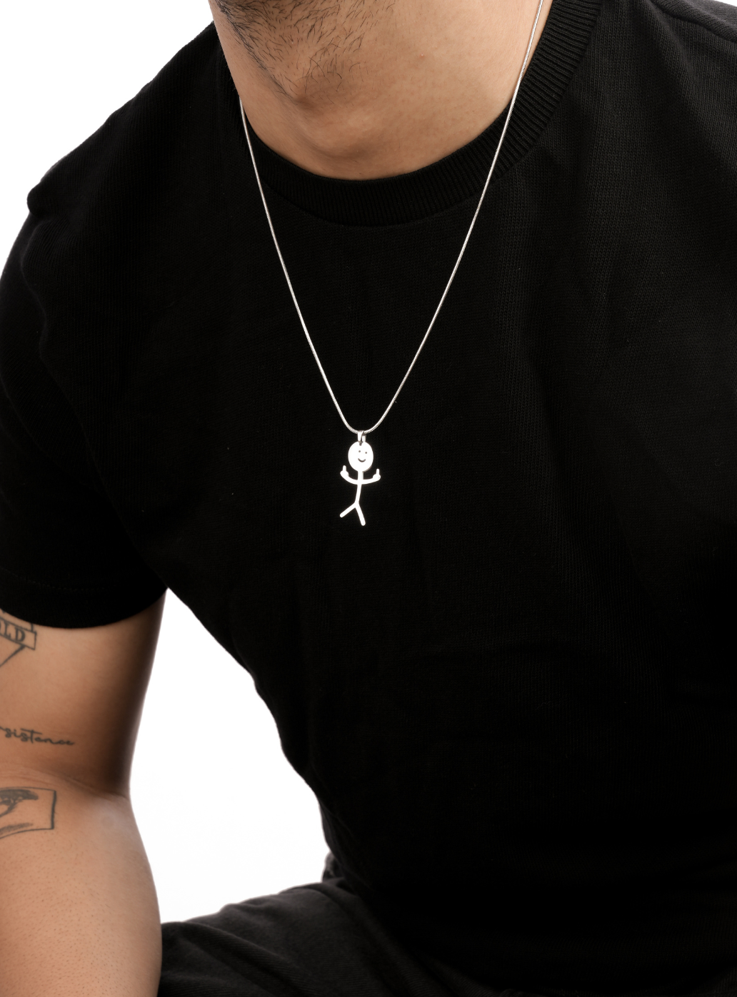 Ciondolo Fug off con catena