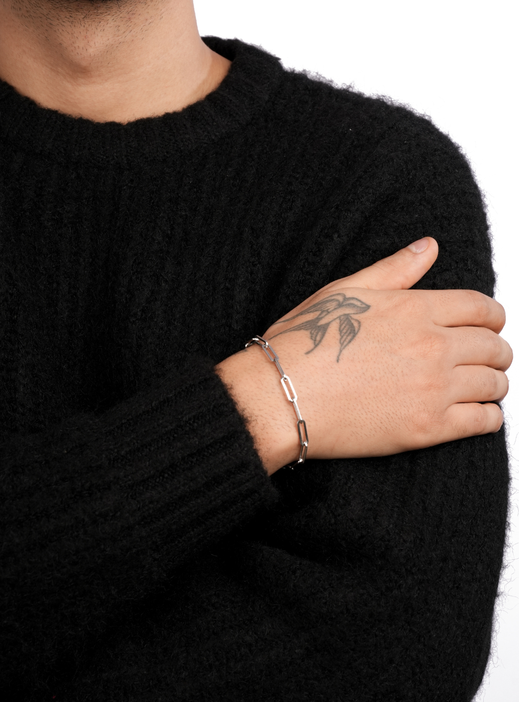 Braccialetto con graffetta