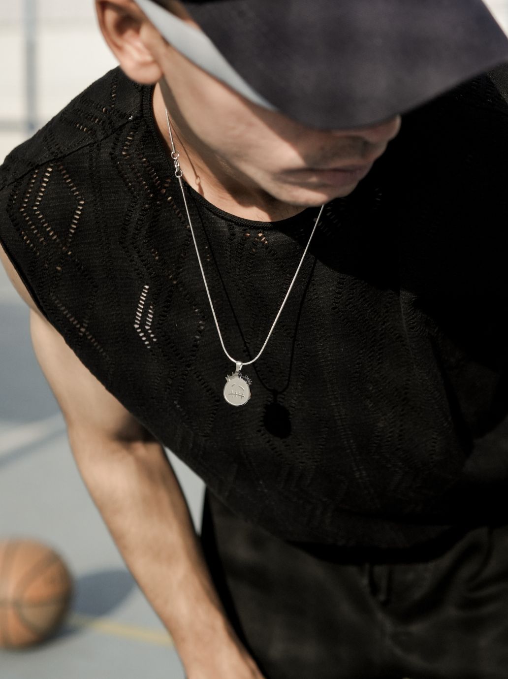 Ciondolo Cactus Jack con catena