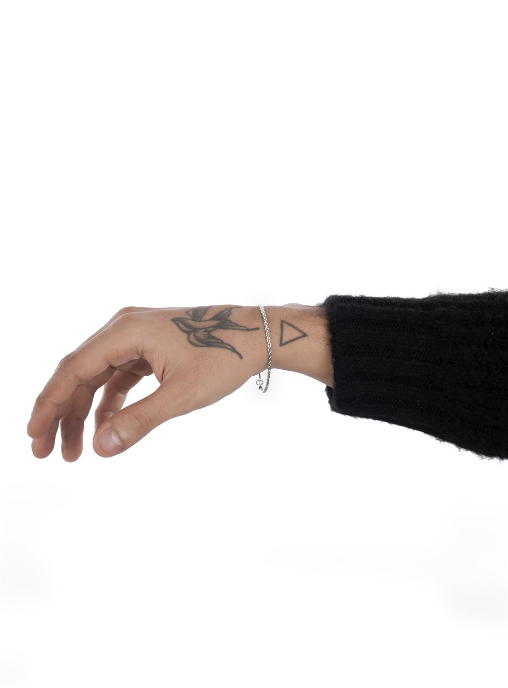 Bracciale Micro Rope (Argento)