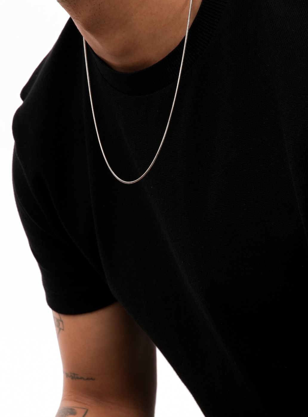 Catena in argento da 2 mm