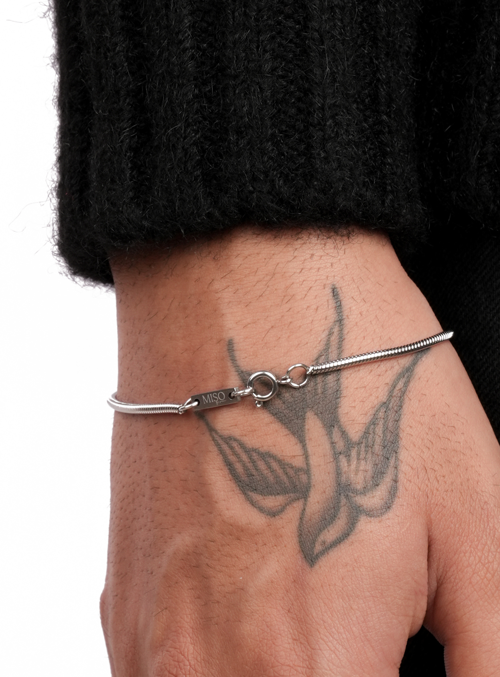 Bracciale a catena da 1 mm