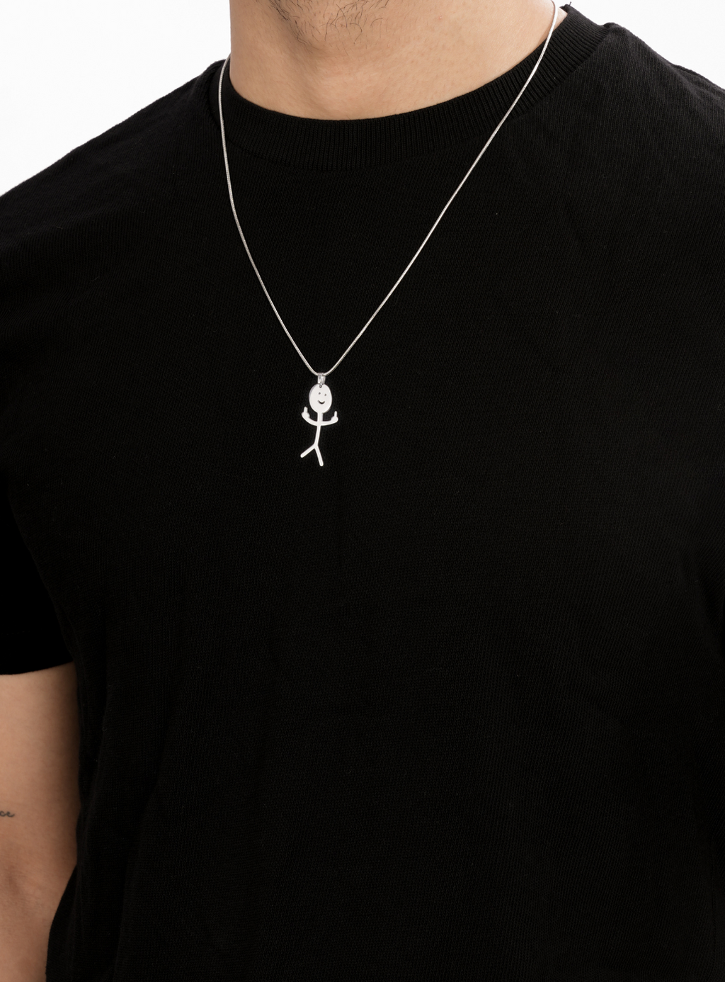 Ciondolo Fug off con catena