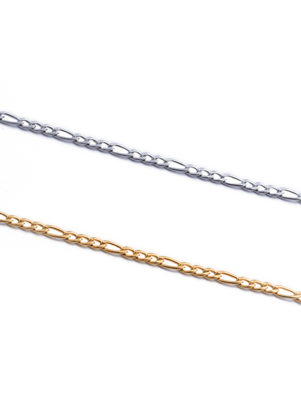 Braccialetto a maglie combinato