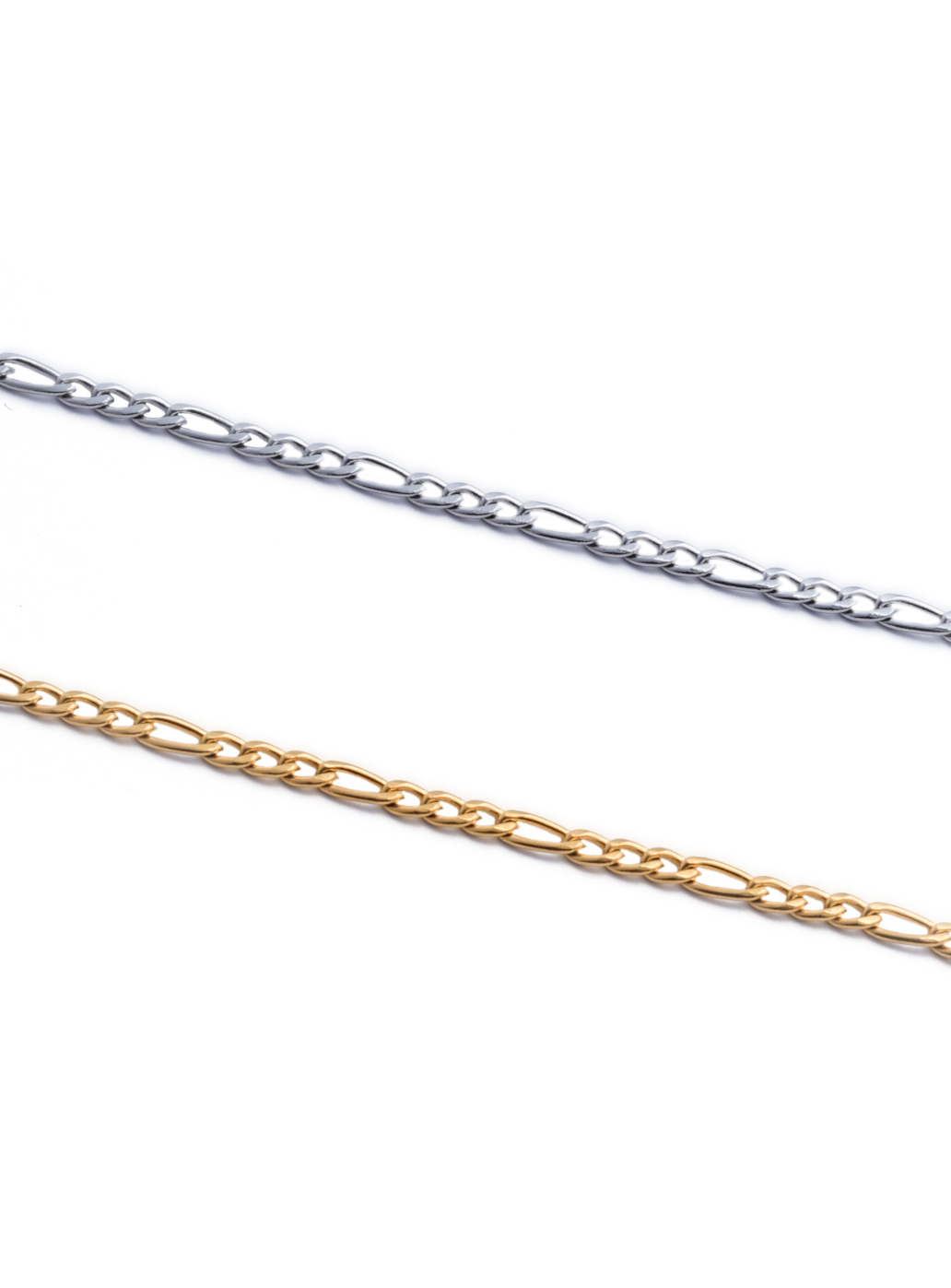 Braccialetto a maglie combinato