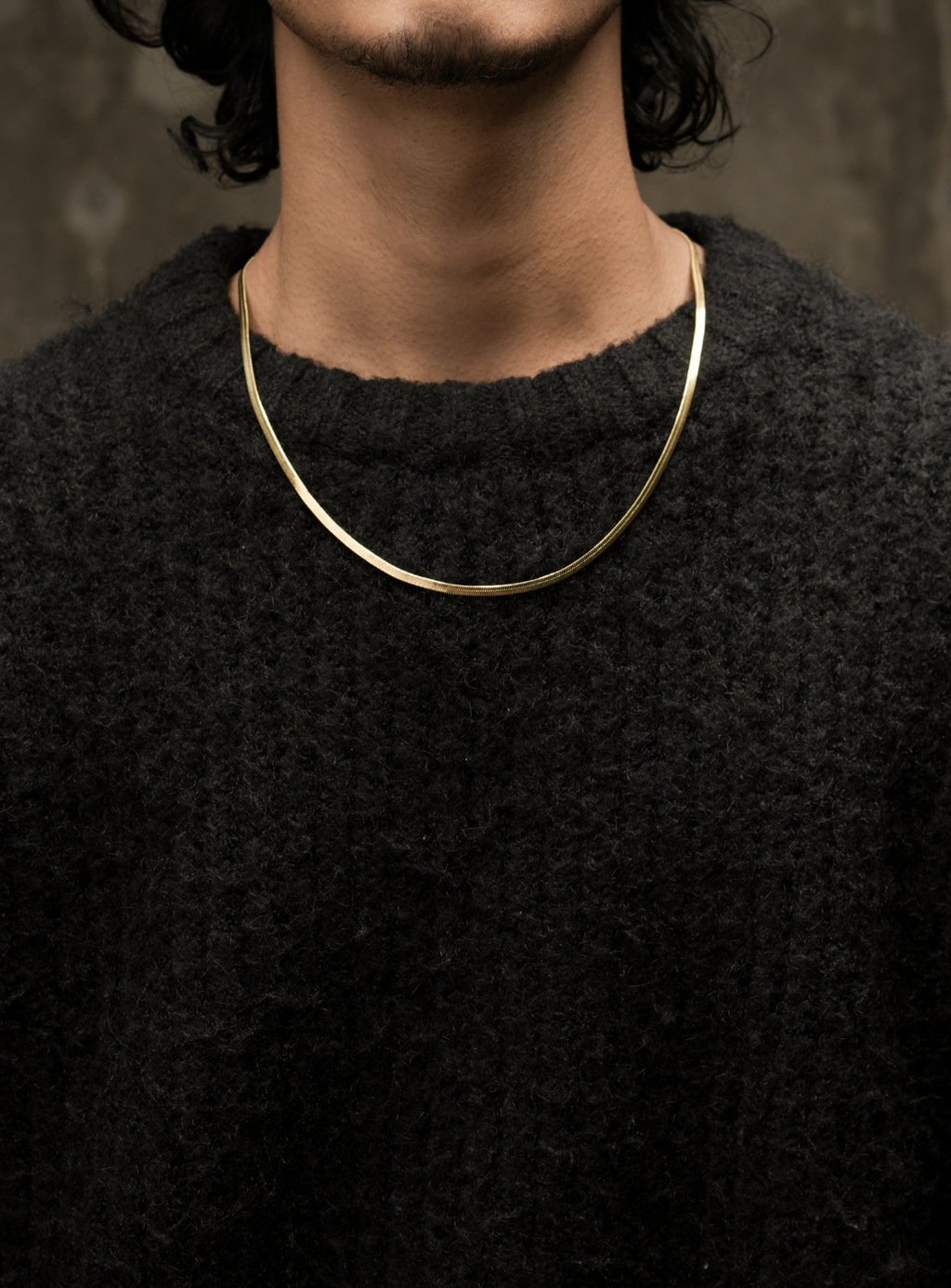 Catena a coda di volpe dorata