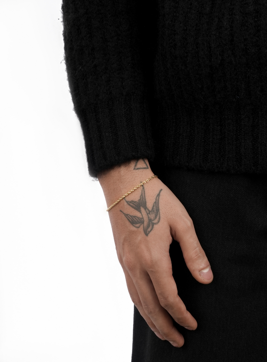 Bracciale Micro Rope (dorato)