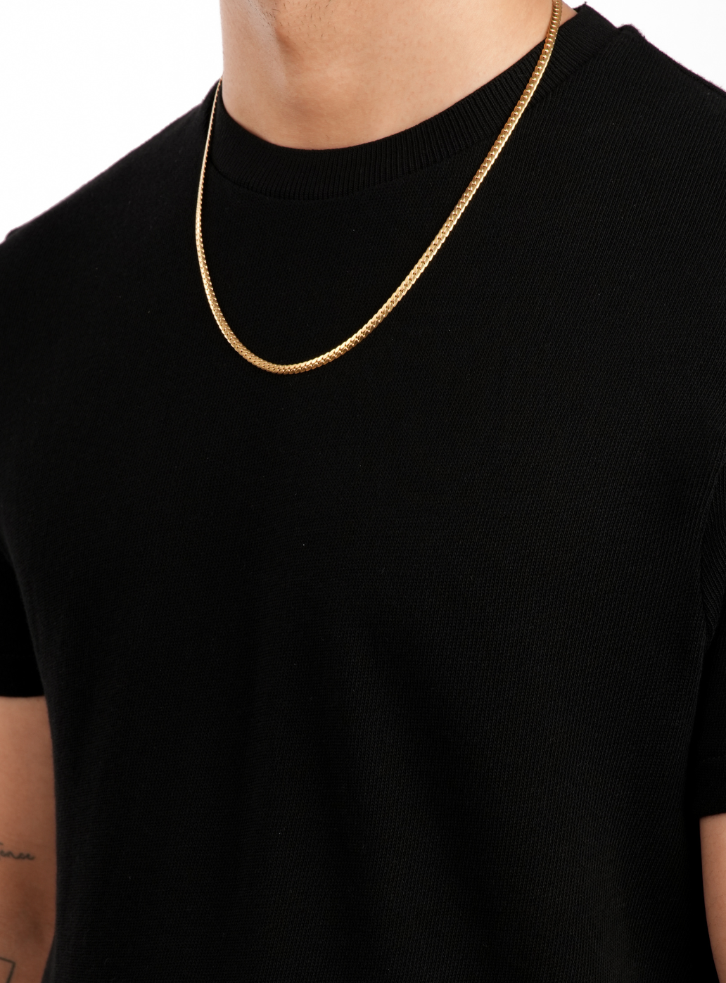 Catena a maglie piatte (dorata)