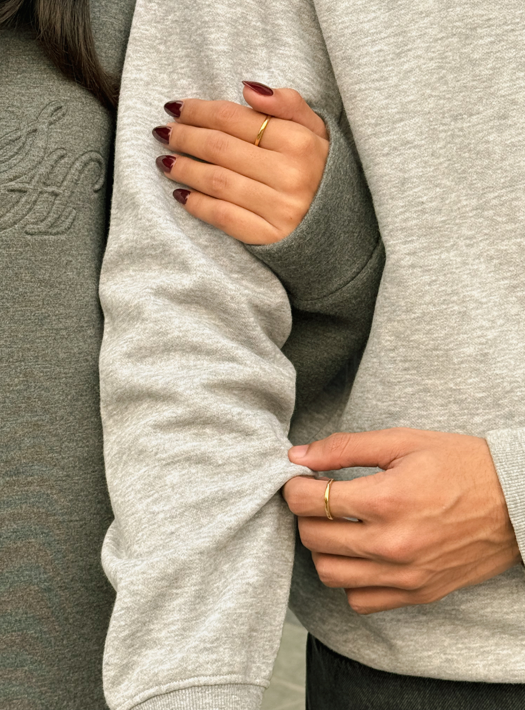 Anelli di promessa dorati da 2 mm