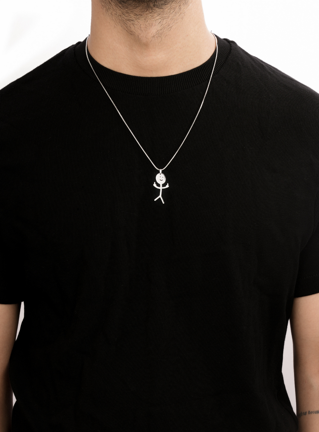 Ciondolo Fug off con catena