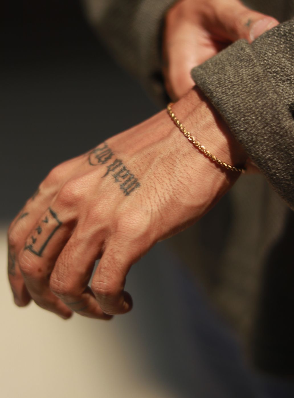 Bracciale Micro Rope (dorato)