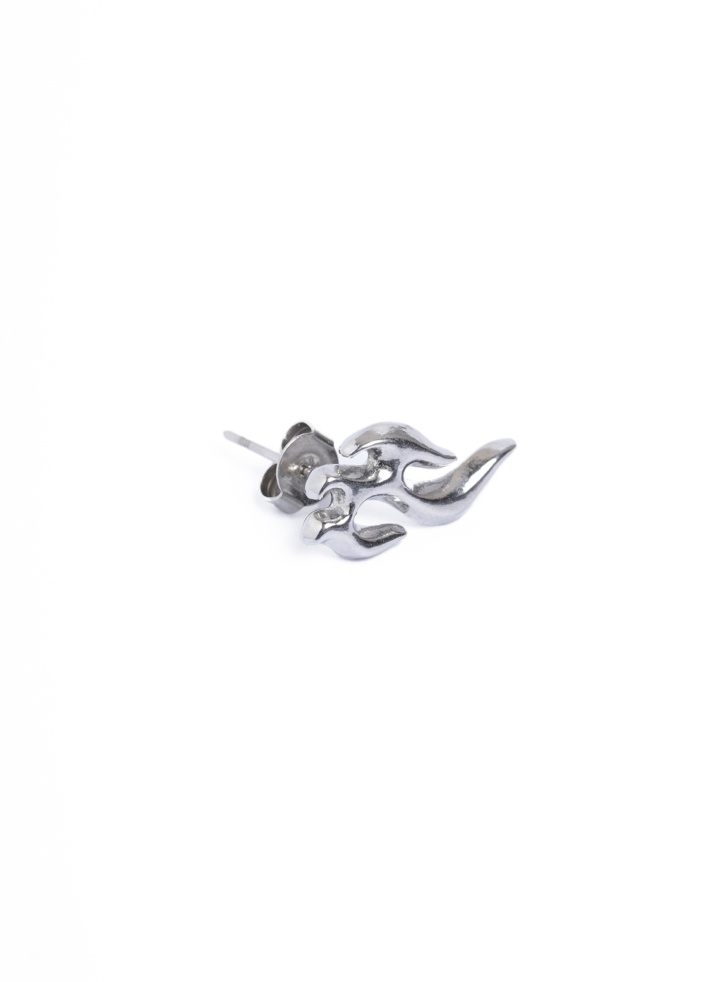 Orecchino a forma di fiamma