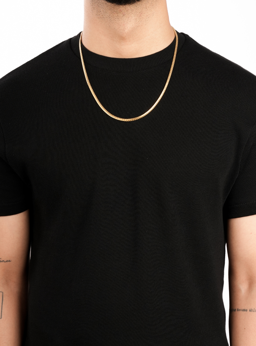 Catena a maglie piatte (dorata)