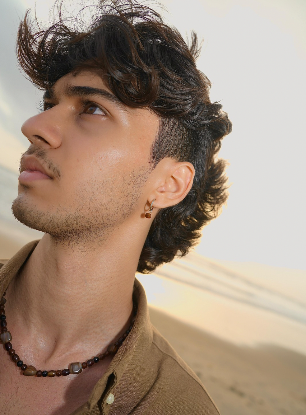 Collana marrone spiaggia