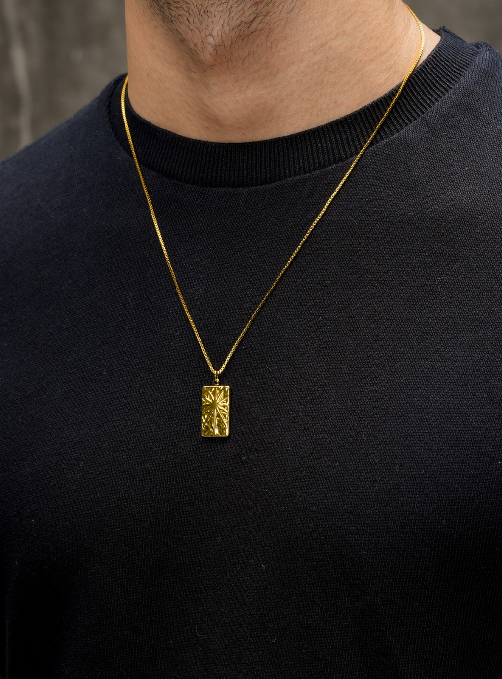 Ciondolo Svarna con catena