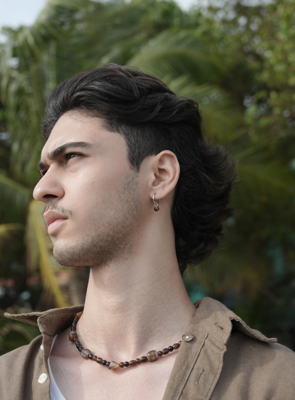 Collana marrone spiaggia