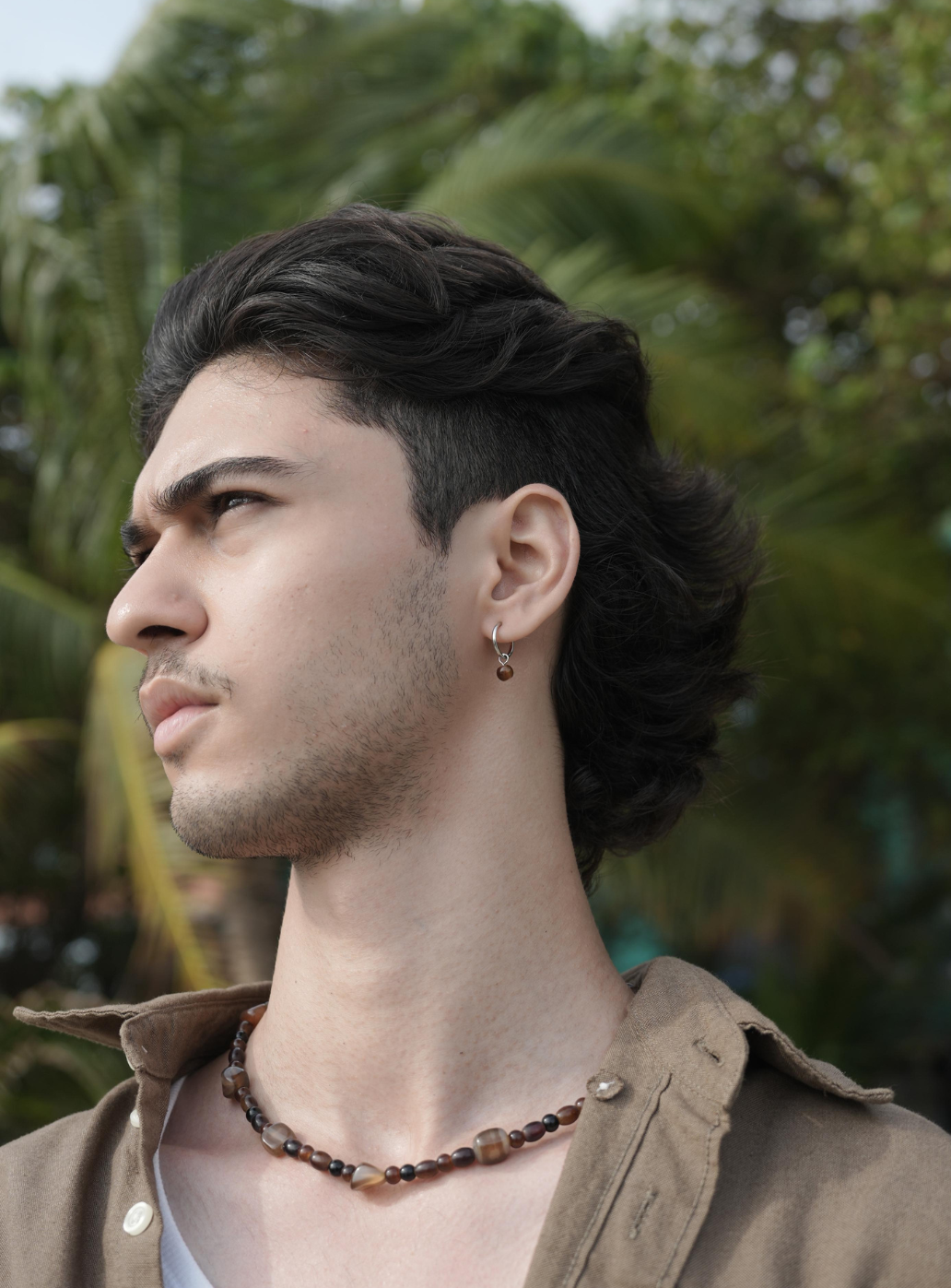 Collana marrone spiaggia