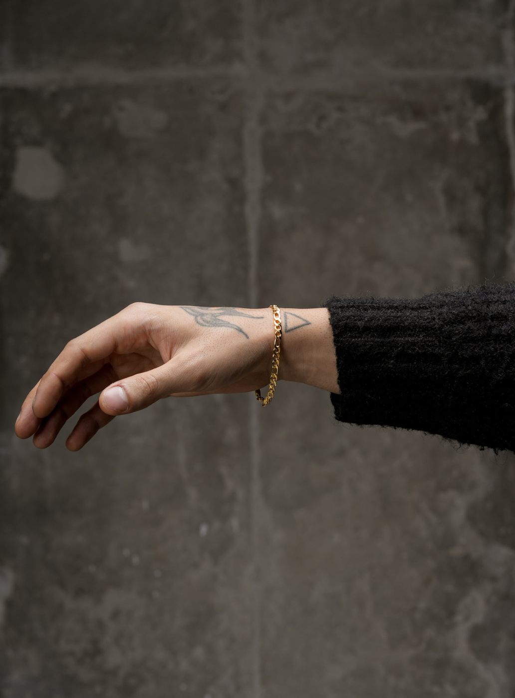 Bracciale Figaro (dorato)