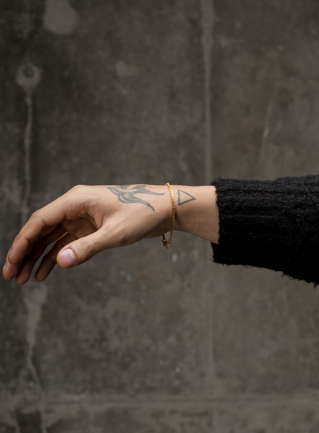 Bracciale Cubo (dorato)